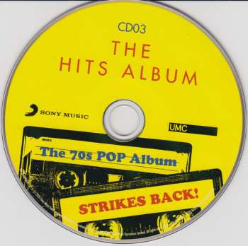 4CD Various: The Hits Album The 70s Pop Album Strikes Back!