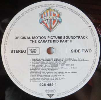 LP Various: The Karate Kid Part II (Original Motion Picture Soundtrack)