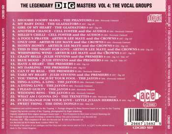 CD Various: The Legendary Dig Masters Vol. 4: The Vocal Groups - Shoo-Be-Doo-Be-Ooh