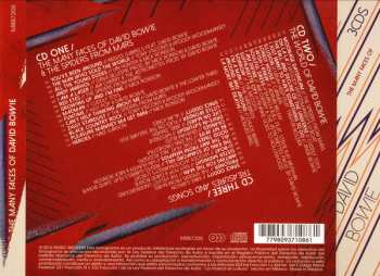 3CD Various: The Many Faces Of David Bowie (A Journey Through The Inner World Of David Bowie)