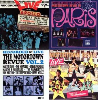 4CD/Coffret Various: The Motortown Revue Collection (Recorded Live) LTD