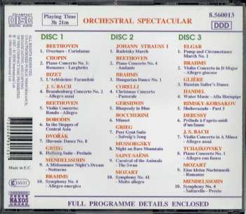 3CD Various: The Naxos Collection (Orchestral Spectacular)