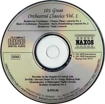 3CD Various: The Naxos Collection (Orchestral Spectacular)