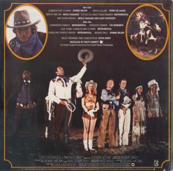 LP Various: The Original Music Soundtrack From Clint Eastwood's - Bronco Billy