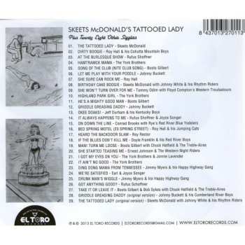 CD Various: The Original Skeets McDonald’s Tattooed Lady  (Plus Twenty Eight Other Sizzlers)