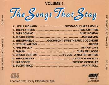 CD Various: The Songs That Stay Volume 1