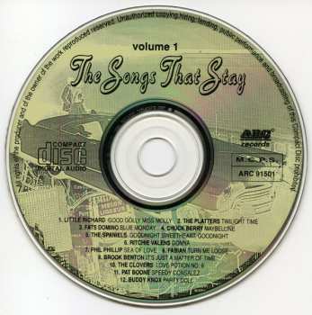 CD Various: The Songs That Stay Volume 1