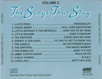 CD Various: The Songs That Stay Volume 5