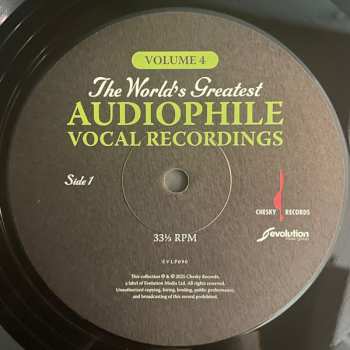 LP Various: The World's Greatest Audiophile Vocal Recordings Vol. 4