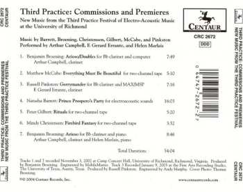 CD Various: Third Practice: Commissions And Premieres (New Music From The Third Practice Festival Of Electro-Acoustic Music At The University Of Richmond)