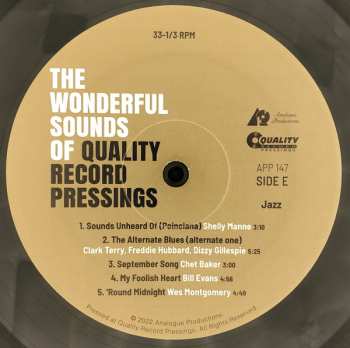 3LP Various: The Wonderful Sounds Of Quality Record Pressings