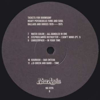 LP Various: Tickets For Doomsday: Heavy Psychedelic Funk And Soul (Ballads And Dirges 1970-1975)