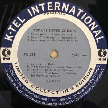 LP Various: Today's Super Greats Part-1