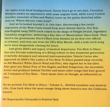 CD Various: Too Slow To Disco 3