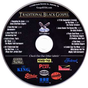 CD Various: Traditional Black Gospel