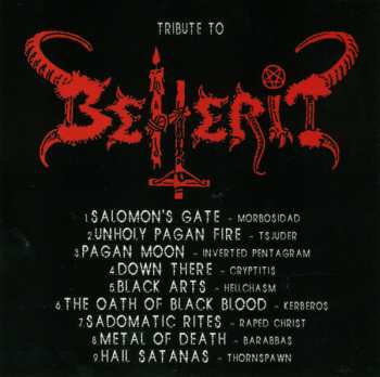 CD Various: Tribute To Beherit (Satanic Black Metal Compilation)