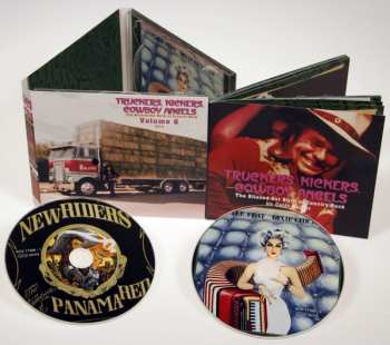 2CD Various: Truckers, Kickers, Cowboy Angels - The Blissed-Out Birth Of Country Rock - Volume 6 (1973)