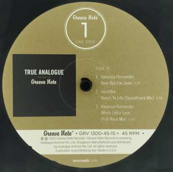 2LP Various: True Analogue (The Best Of Groove Note Records) LTD | NUM