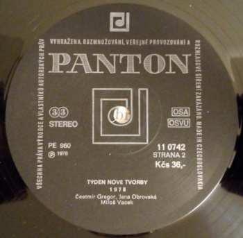 LP Various: Týden Nové Tvorby 1978