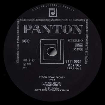 LP Various: Týden Nové Tvorby / '86 