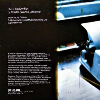 2LP/2CD/DVD/4SP/Coffret Various: Use Hearing Protection: Factory Records 1978-79