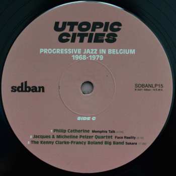 2LP Various: Utopic Cities : Progressive Jazz In Belgium 1968-1979
