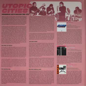 2LP Various: Utopic Cities : Progressive Jazz In Belgium 1968-1979