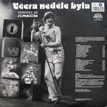 LP Various: Včera Neděle Byla (Písničky Ze Semaforu 1)