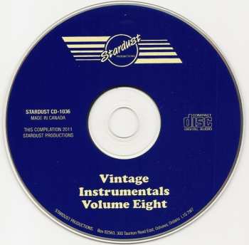 CD Various: Vintage Instrumentals - Volume Eight