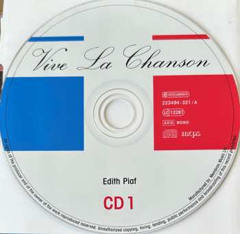 10CD Various: Vive La Chanson 