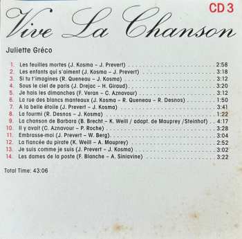 10CD Various: Vive La Chanson 