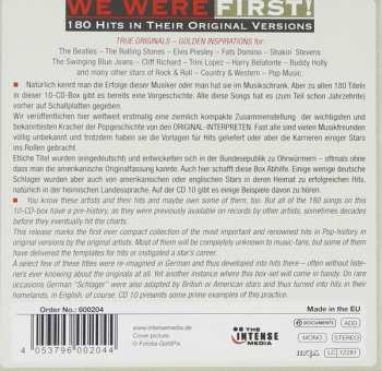 10CD/Coffret Various: We Were First! (180 Hits In Their Original Versions)