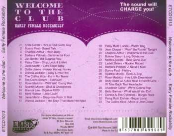 CD Various: Welcome To The Club - Early Female Rockabilly
