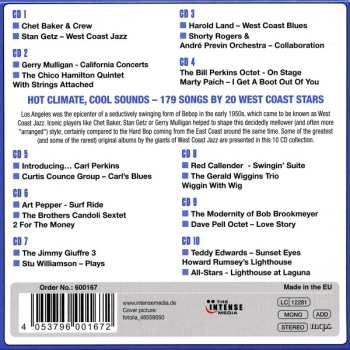 10CD/Coffret Various: West Coast Jazz