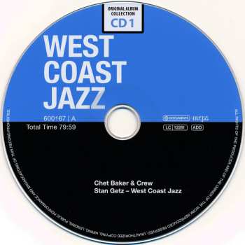 10CD/Coffret Various: West Coast Jazz