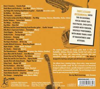 CD Various: Whip Masters Instrumentals Volume 1 (30 Stylized Instrumentals, Fast-Paced, Evocative And Lashed With Tension)