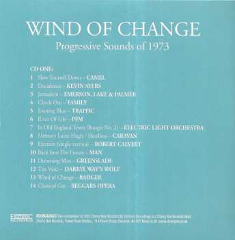 4CD/Coffret Various: Wind Of Change: Progressive Sounds Of 1973