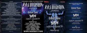 2DVD Various: W:O:A Roadshow 2003