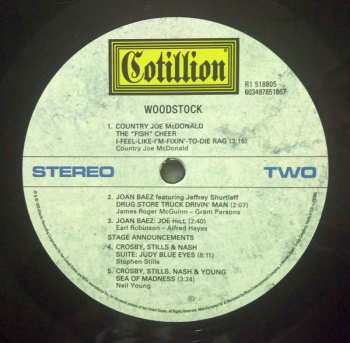 3LP Various: Woodstock - Music From The Original Soundtrack And More