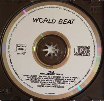 CD Various: World Beat Vol. 5 - Antilles / West Indies