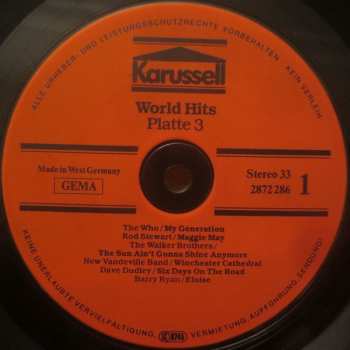 3LP/Coffret Various: World-Hits