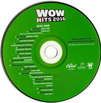 2CD Various: WOW Hits 2016