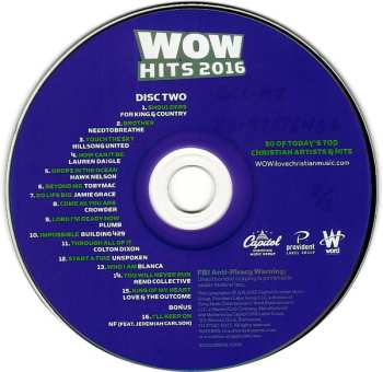 2CD Various: WOW Hits 2016