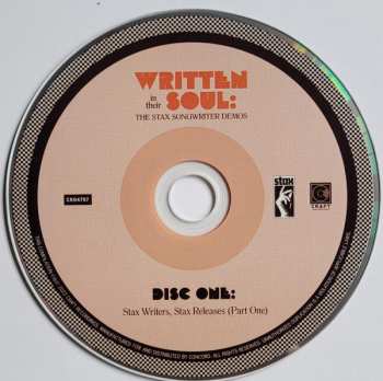 7CD/Coffret Various: Written In Their Soul: The Stax Songwriter Demos