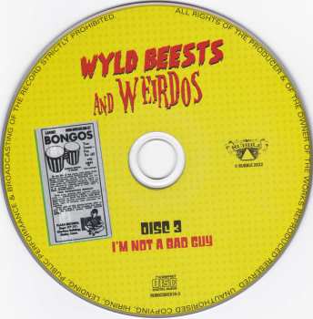 6CD/Coffret Various: Wyld Beests And Weirdos (Gods Of British 60's R&B Beat Punk)