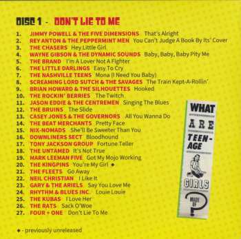 6CD/Coffret Various: Wyld Beests And Weirdos (Gods Of British 60's R&B Beat Punk)