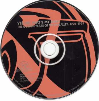 CD Various: Yes Sir, That's My Baby (The Golden Years Of Tin Pan Alley 1920-1929)