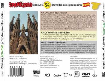 DVD Various: Zábavný 2CD+DVD Průvodce Pro Celou Rodinu (Španělsko)