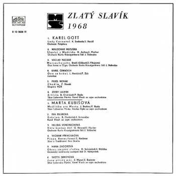 LP Various: Zlatý Slavík 1968
