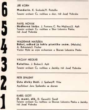 LP Various: Zlatý Slavík 1971